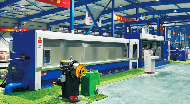 2-wire Tandem Rod breakdown Machine