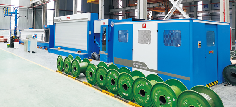 Rod Breakdown Machine with Individual Drivers